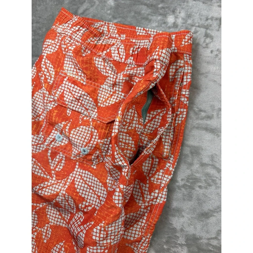Tommy Bahama Relax Swim Suit Mens X Large Shorts‎ Trunks Leaf Tropical Liner